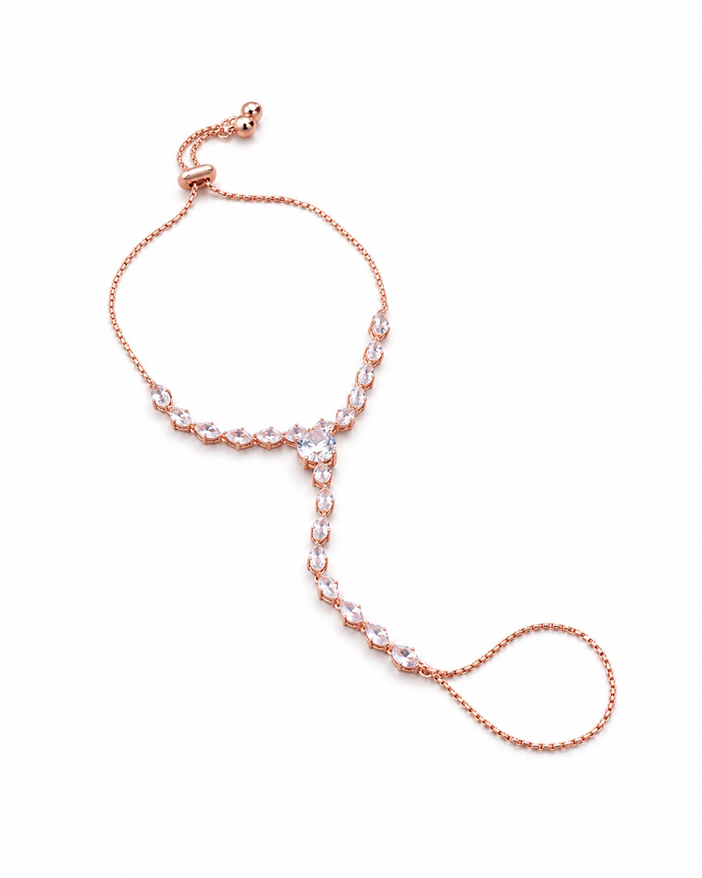 Crystal Hand Harness Bracelet