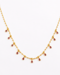 Ruby Drop Necklace