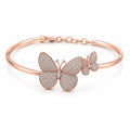Butterfly Rose Gold Bracelet