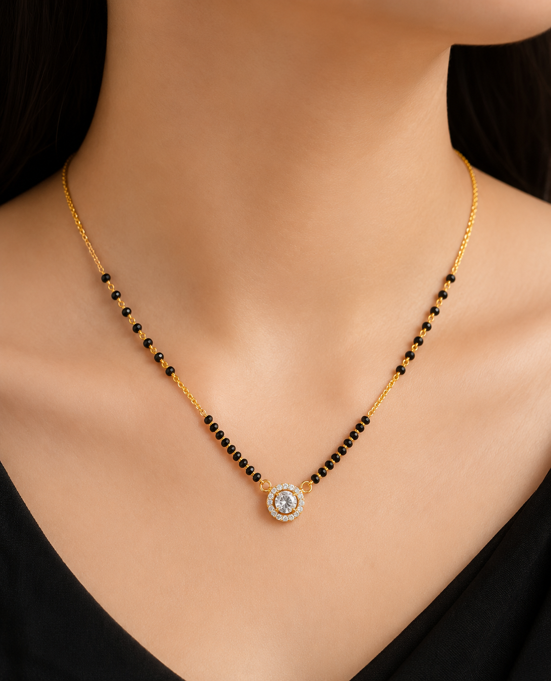 Solitaire Mangalsutra