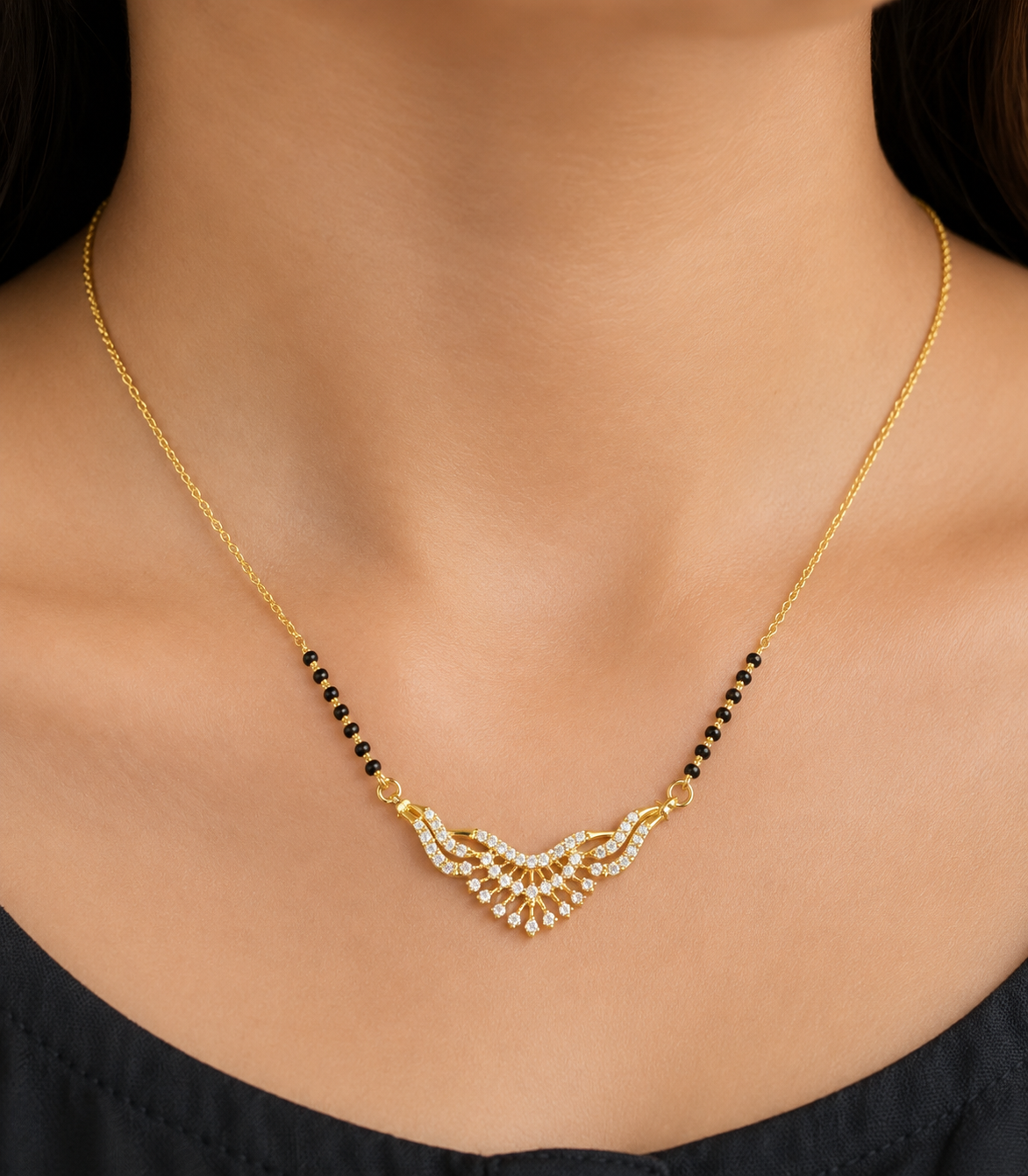Aurora Wave Mangalsutra