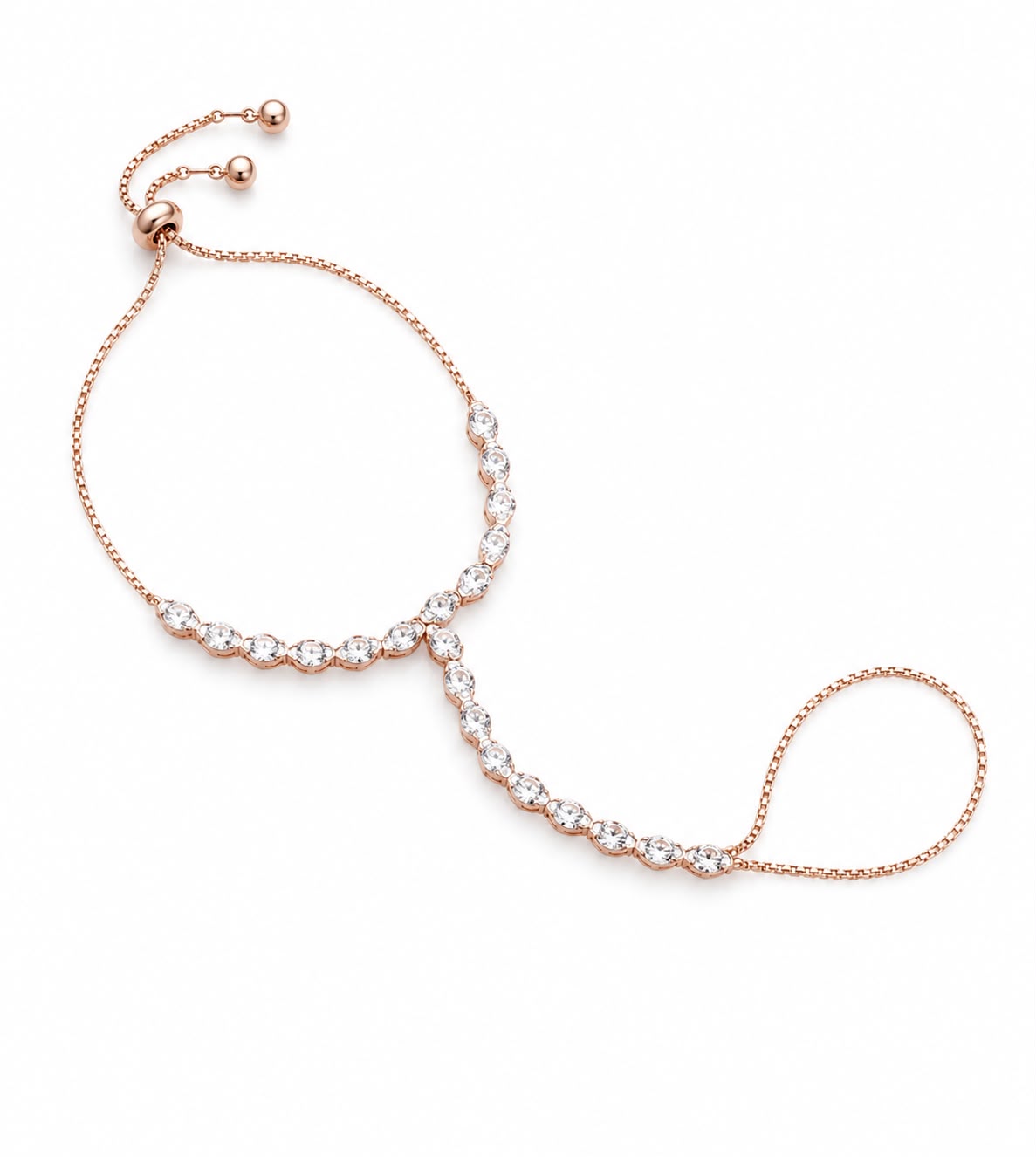 Rose Gold Hand Harness Bracelet