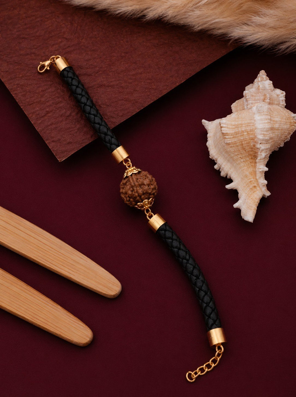 Sacred Rudraksha Rakhi