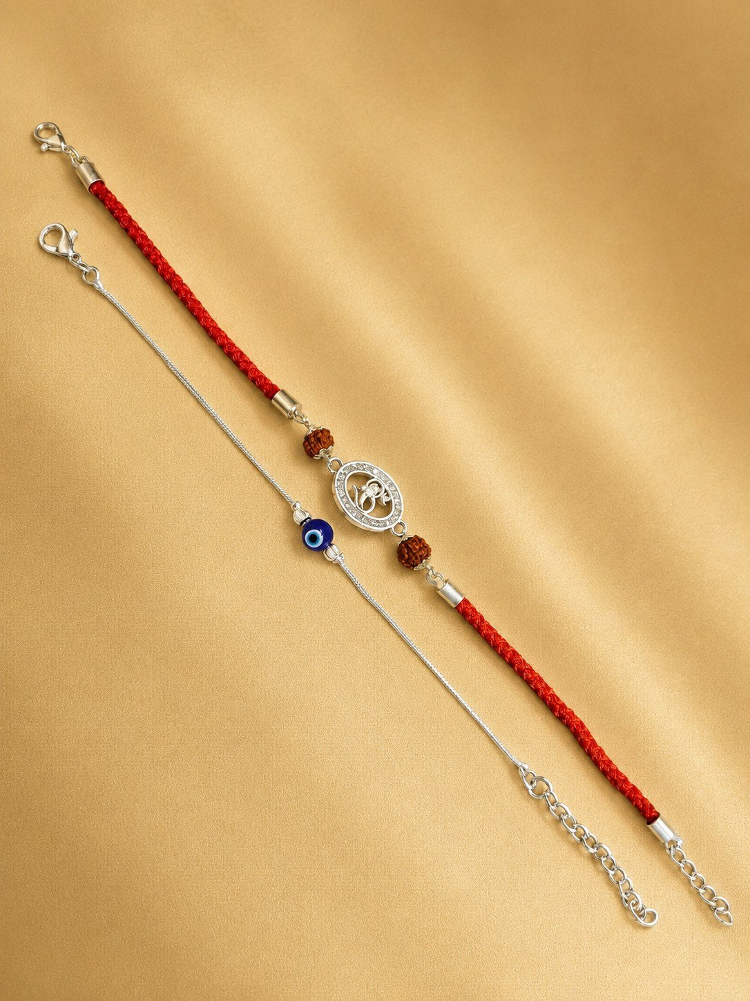 Eternal Bond Couple Rakhi Set